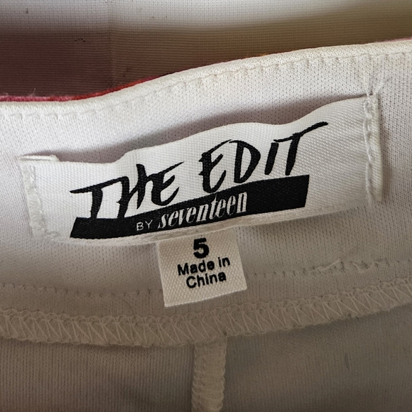 The Edit by Seventeen Floral Shorts Size 5 Casual Coquette Tropical Vacation - Picture 4 of 7